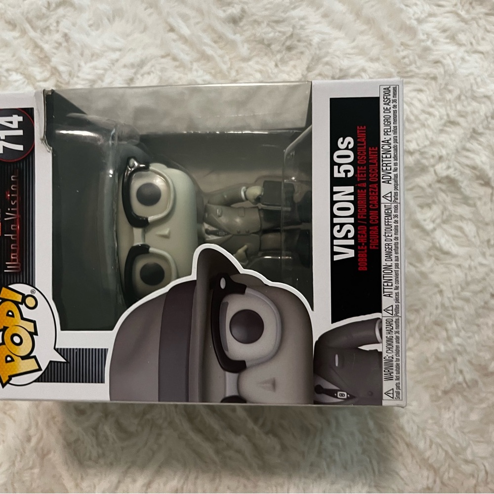 Funko Vision 50s Black and Gray Figure